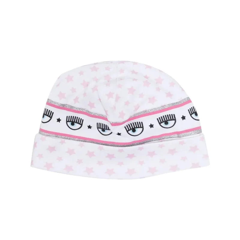 CHIARA FERRAGNI Logo Printed Beanie-0