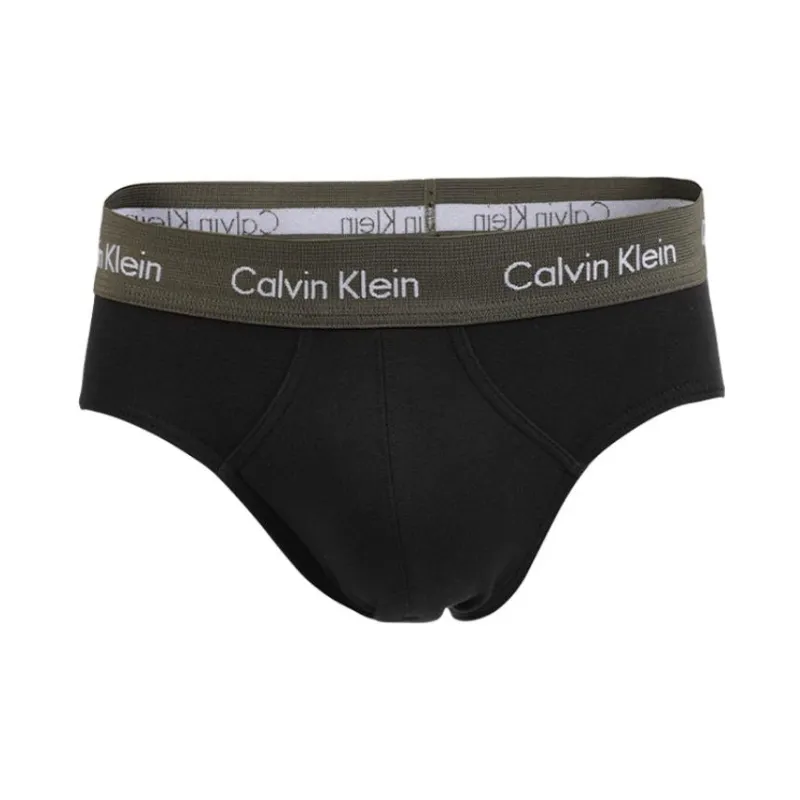 Calvin Klein Logo waistband Briefs Pack Of Three-3