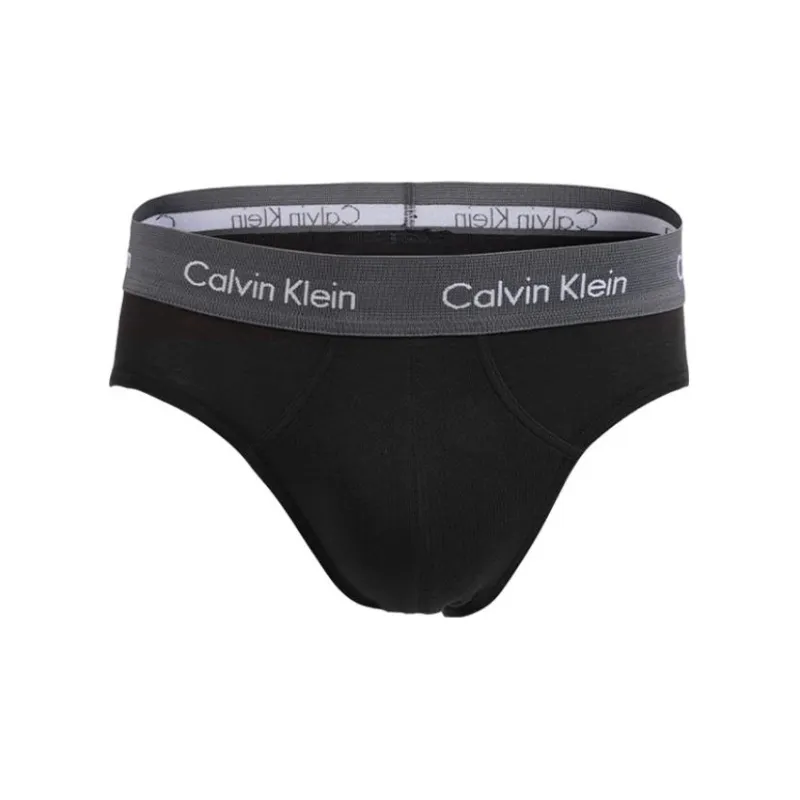 Calvin Klein Logo waistband Briefs Pack Of Three-5