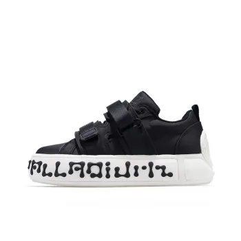 Palladium Skate Low Top Skateboard Shoes Men's Dark Gray White