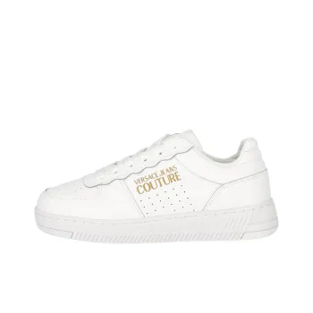VERSACE JEANS Stylish Skateboarding Shoes Women's White