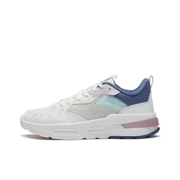361° Anti Slip Wear Resistant Low Top Sports Casual Shoes Women's Matte Blue