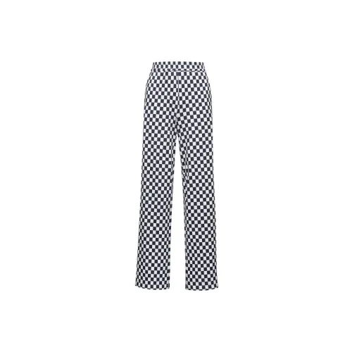 ONLY Casual Pants Women's H11 Black/White Checkered BLACK CHECKERBOARD