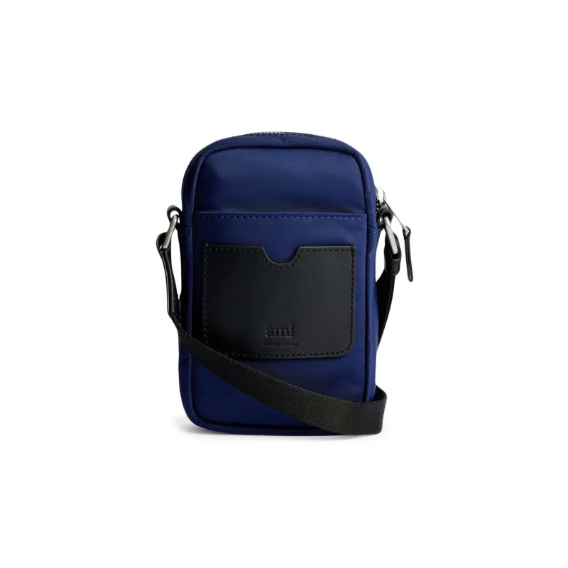 AMIPARIS Polyamide Shoulder Bag, Crossbody Bag Regular Men's Blue-2