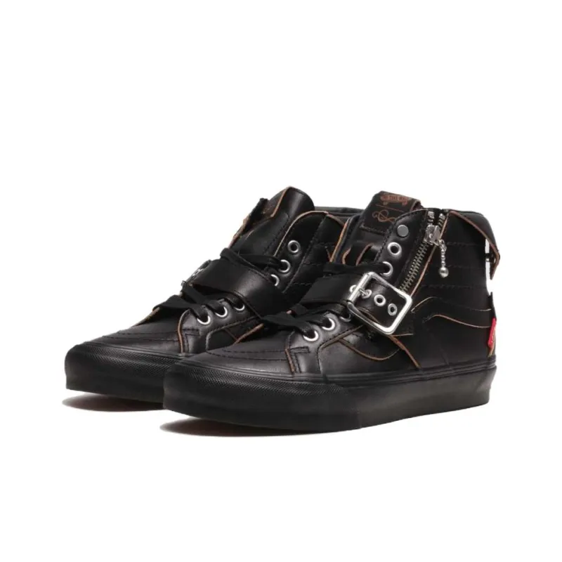 Vans SK8 Hi X Shane Gonzales Reissue 'Black Red'-2