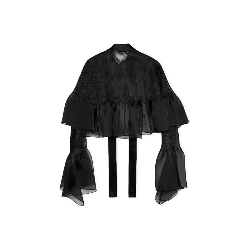 LOEWE Crop Tops Women's Black-1