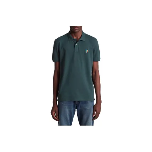 Paul Smith Polo Shirts Men Green