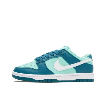 Nike Dunk Low Anti-Slip Wear-Resistant Low-Top Skateboard Shoes Men's Dark Blue