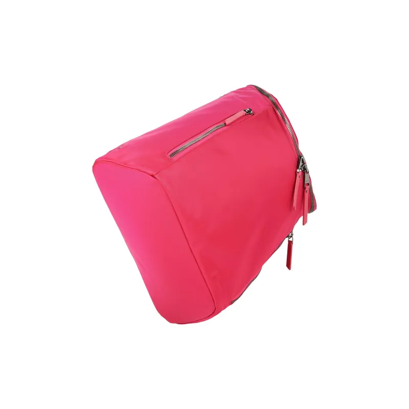 TUMI Voyageur Canvas Bucket Bag Backpack Large Size Women's Magenta-2