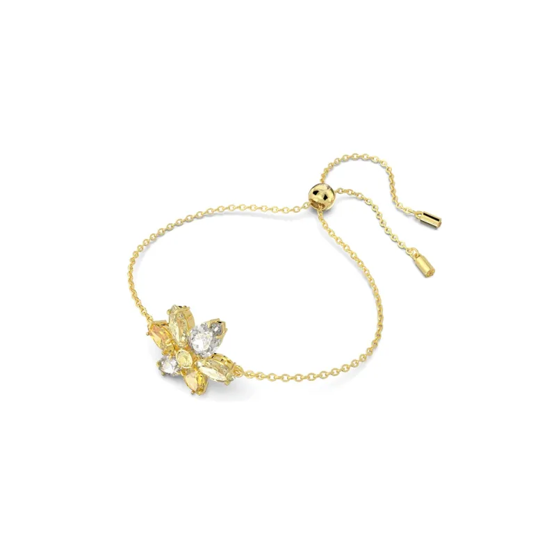 Swarovski Gema Flower Gold-plated Bracelet-1