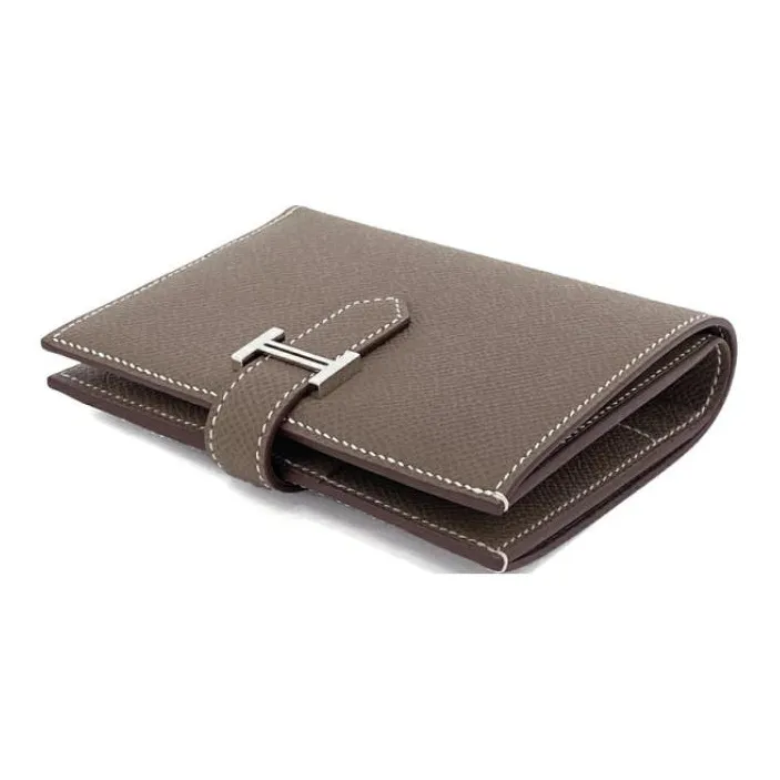 HERMES Bearn Compact Wallet Brown-2