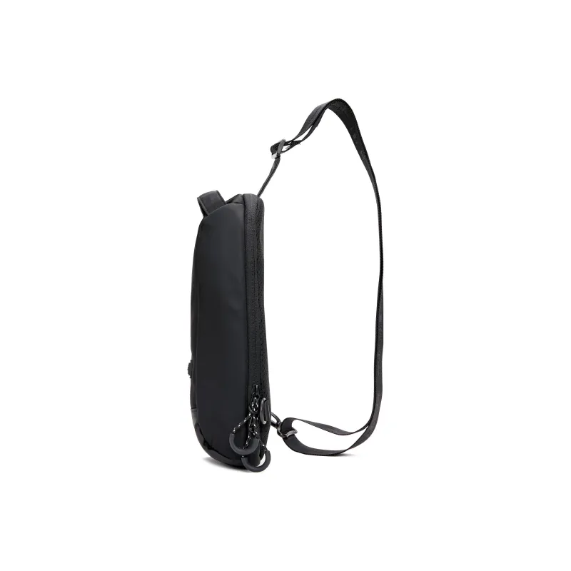 Champion Silicone Crossbody One Shoulder Sling Bag Small Size Unisex Black-2