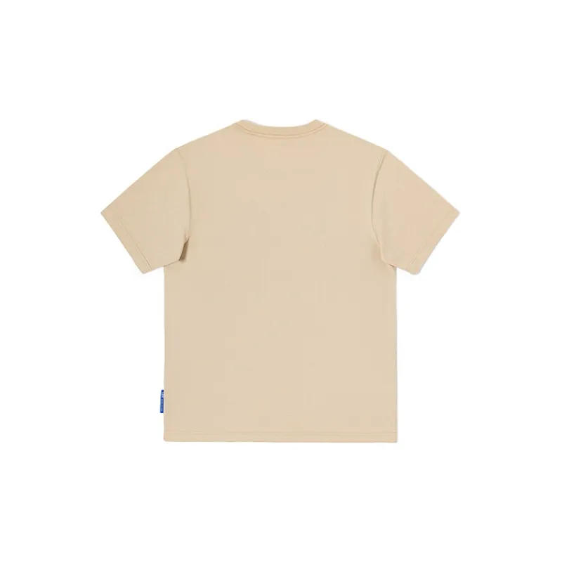 Lee T Shirts Men Beige-1