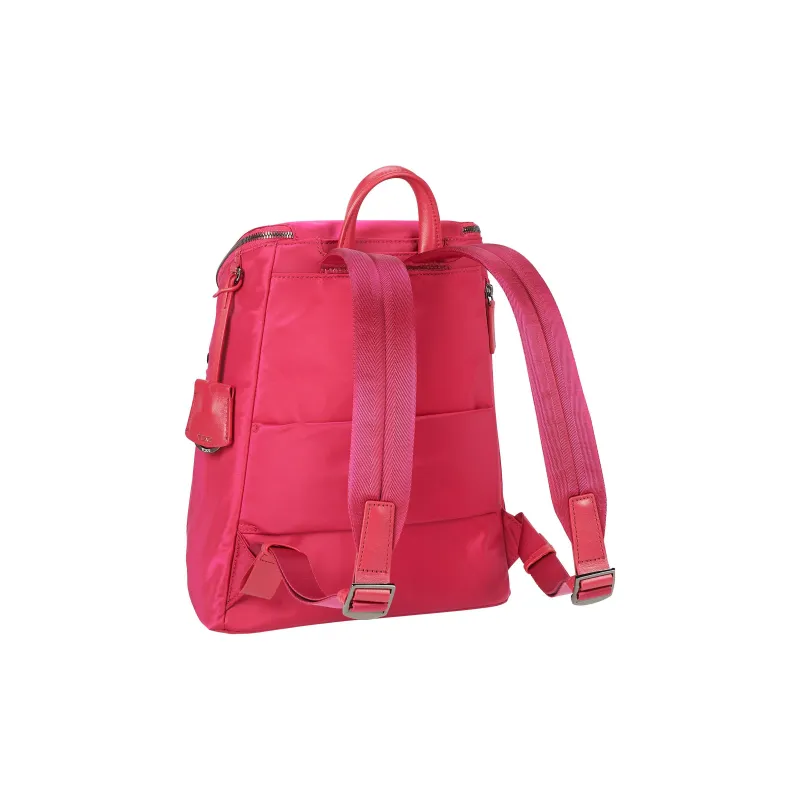 TUMI Voyageur Canvas Bucket Bag Backpack Large Size Women's Magenta-1