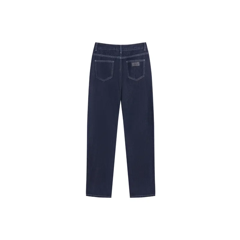 DIALOGUE Jeans Women's Dark Denim Blue-1
