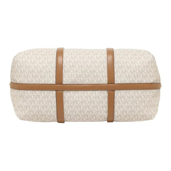 MICHAEL KORS Canvas Shoulder Bag, Crossbody Bag, Handbag Regular Women's Vanilla White-2