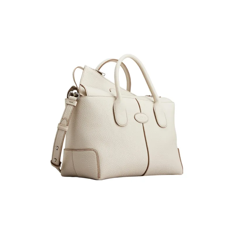 TOD'S Logo Debossed Top Handle Bag-1