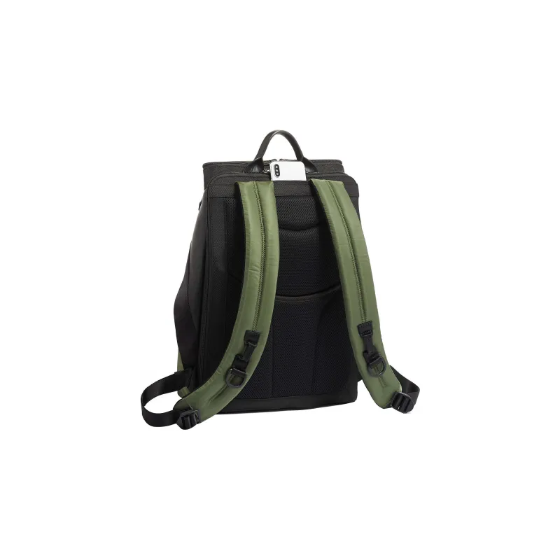 TUMI Alpha Bravo Nylon Laptop Backpack Large Size Men's Olive Green-3