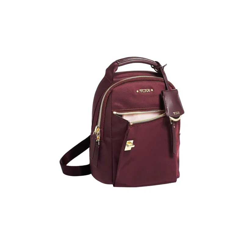 TUMI Voyageur Backpack Mini Women's Dark Red-1