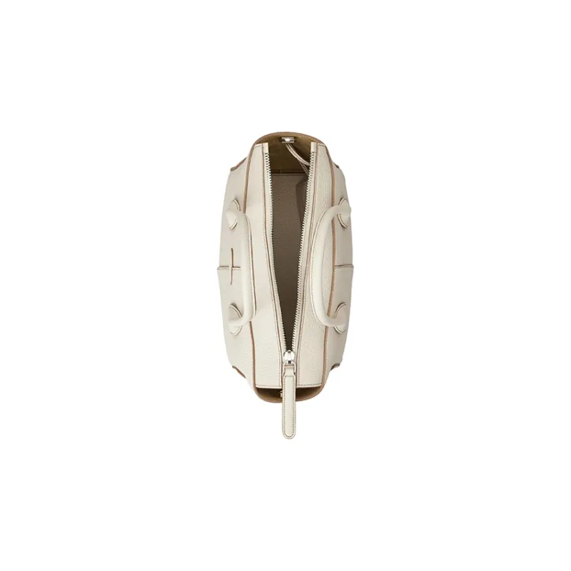TOD'S Logo Debossed Top Handle Bag-3