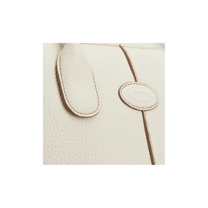 TOD'S Logo Debossed Top Handle Bag-4
