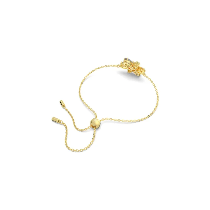 Swarovski Gema Flower Gold-plated Bracelet-2