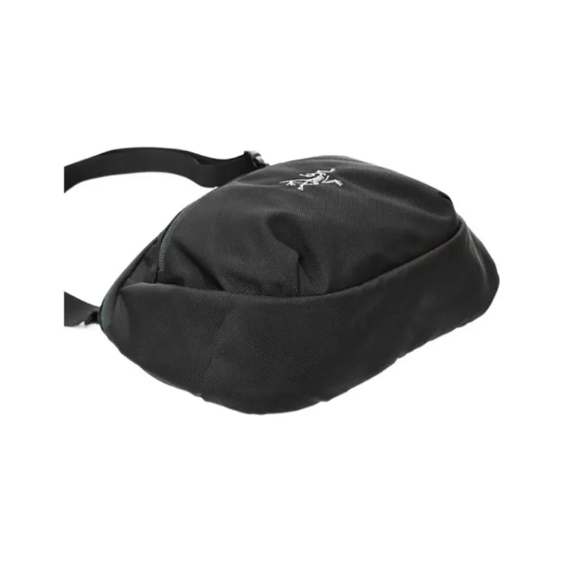Arcteryx 2L One Shoulder Crossbody Fanny Pack Polyester Black Unisex-2