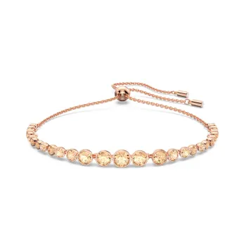 Swarovski Imber Emily Synthetic Cubic Zirconia, Gold Plated Bracelets Women's