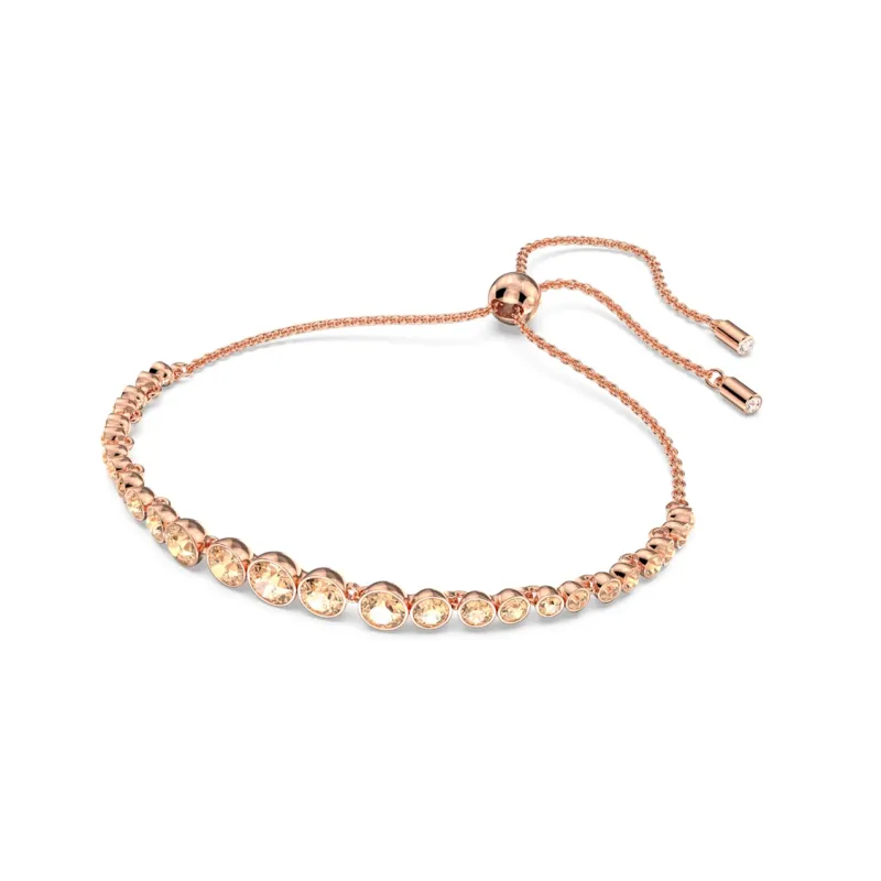 Swarovski Imber Emily Synthetic Cubic Zirconia, Gold Plated Bracelets Women's-1