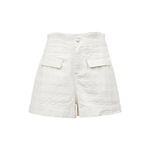 ONLY Denim Shorts Women's J2G Off White ECRU