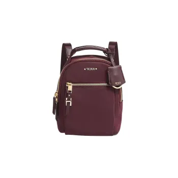 TUMI Voyageur Backpack Mini Women's Dark Red