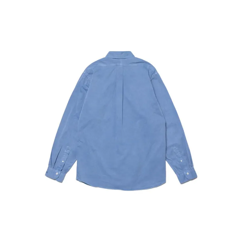 HUMAN MADE Pigment Dyed Bd L/S Shirt-1