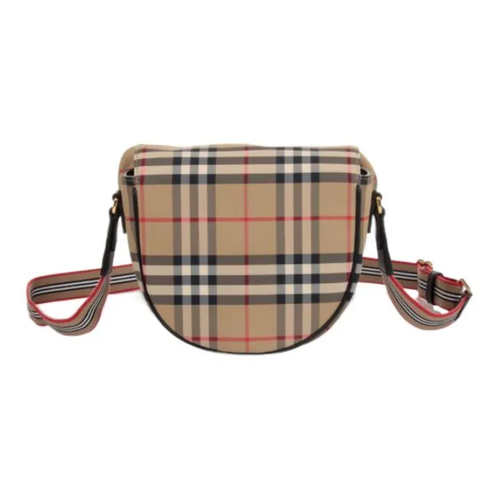 Burberry Vintage Leather Bear Crossbody Bag Shoulder Bag Kids' Khaki-2