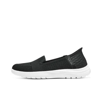 Skechers On The Go Flex Serene Slip Ins 'Black White' Women's