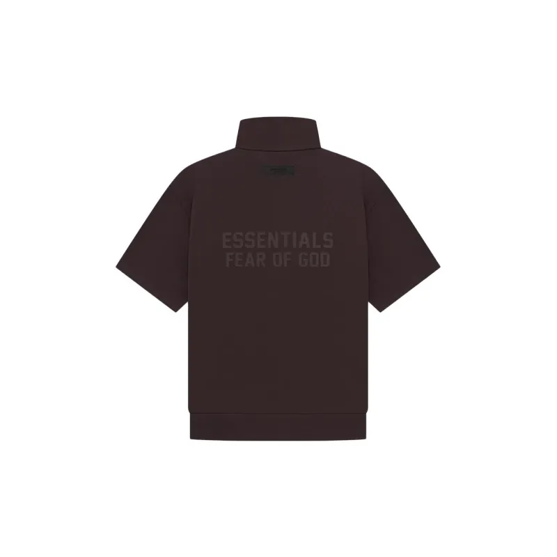 Fear Of God Essentials Halfzip 3/4 Sleeve Shirt-1