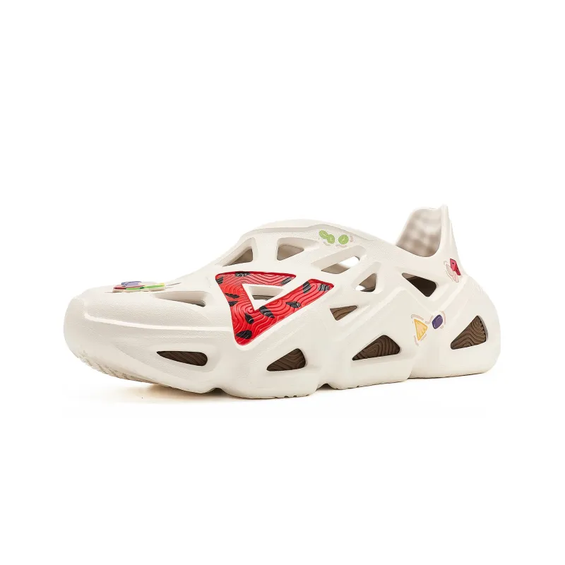 Sevenbus x PEAK Taichi, Chinese Ice Point Collection Sports Sandals Men's Khaki Collaboration Box-3