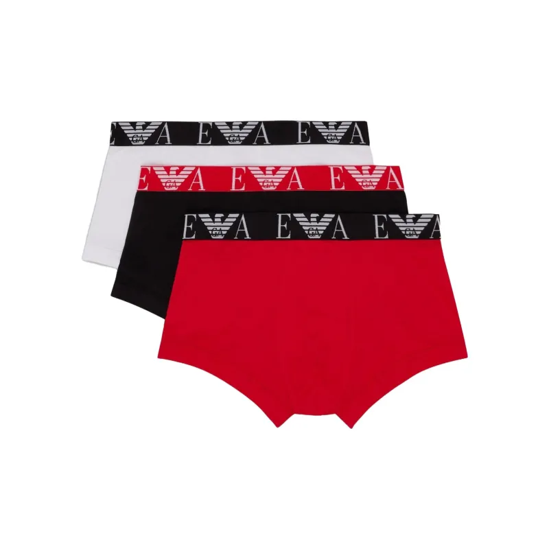 EMPORIO ARMANI Logo waistband Briefs Pack Of Three-1