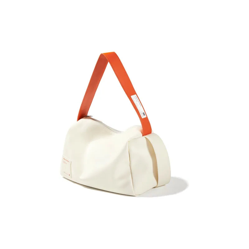 LIVEBOX EN DIRECT PU Commute Bag, Shoulder Bag, Crossbody Bag Tubas Women's Ecru-3