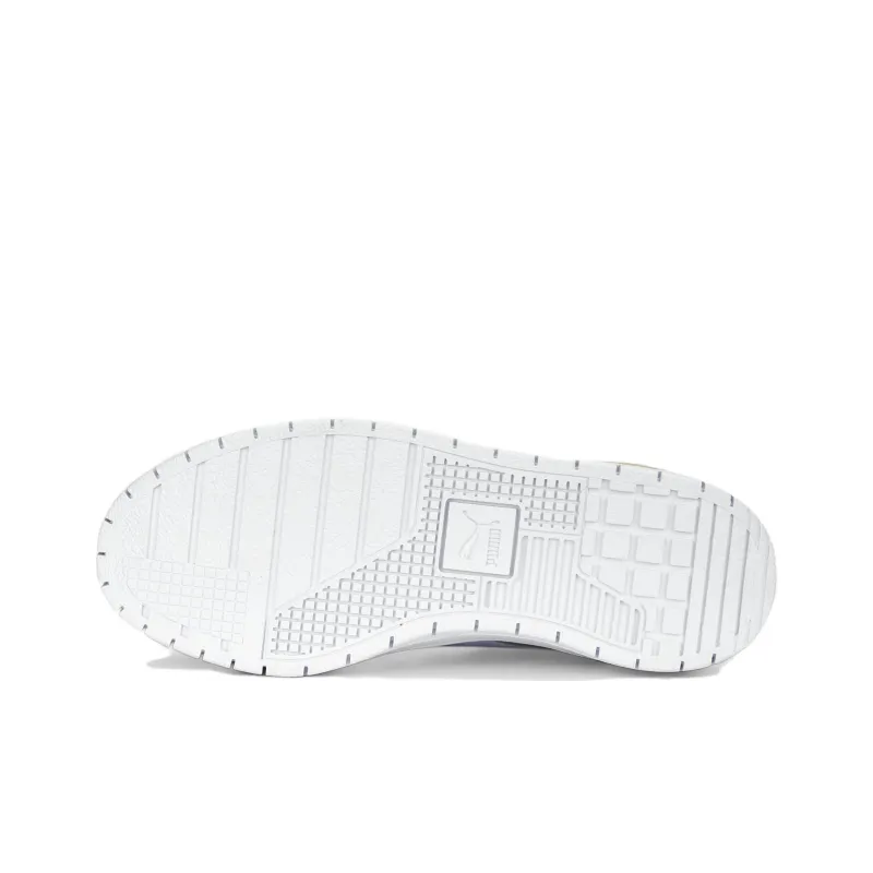 PUMA Spring Fling Cali Dream Anti-Slip Wear-Resistant Low-Top Skateboard Shoes Women's White Brown Gray-5