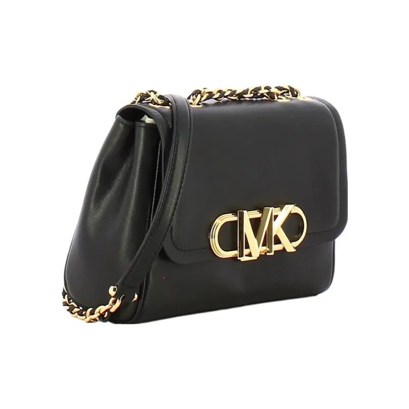 MICHAEL KORS PARKER Cow Leather Chain Bag, Shoulder Bag Women's Black-1