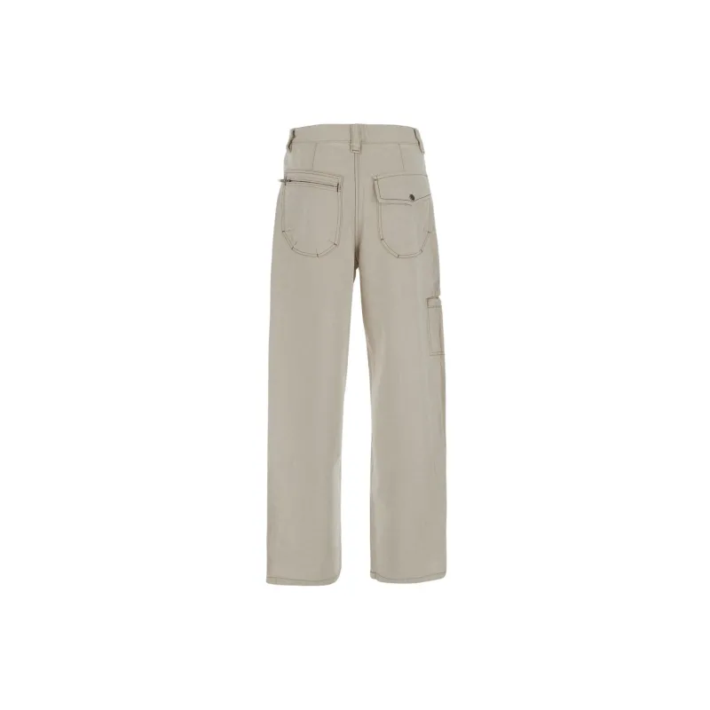 ISABEL MARANT High Waist Zip Detailed Trousers-1
