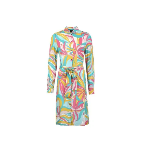 PINKO Long-Sleeved Dresses Women's Multicolor