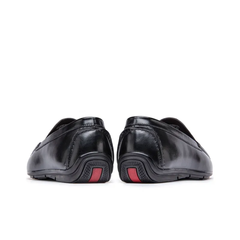 CAMEL Business Leather Shoes Men's Black-3