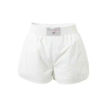 Charlie Luciano Shorts Unisex White