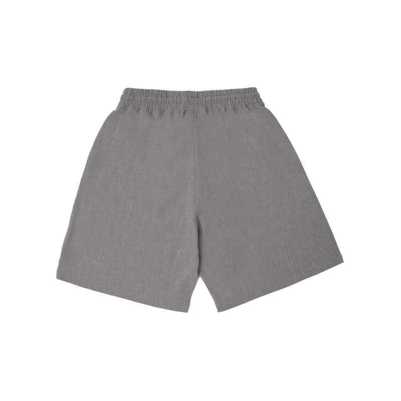 LUJIAMEN Sports Shorts Unisex Gray-1
