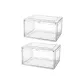 Side Opening Full Transparent (2 Pcs)