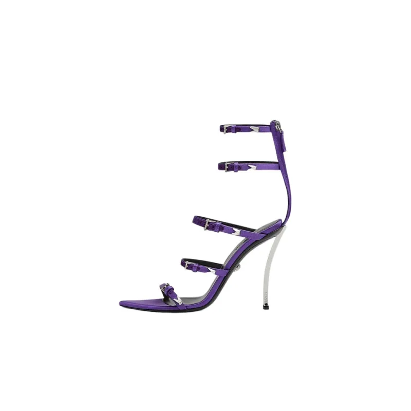 VERSACE Pin-Point 130mm Sandals-0