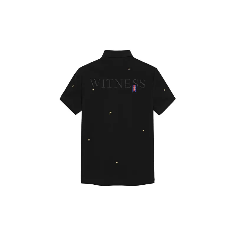 PEACEBIRD MEN PEACEBIRD MEN Fashion Collection Polo Shirt Men's Black-1
