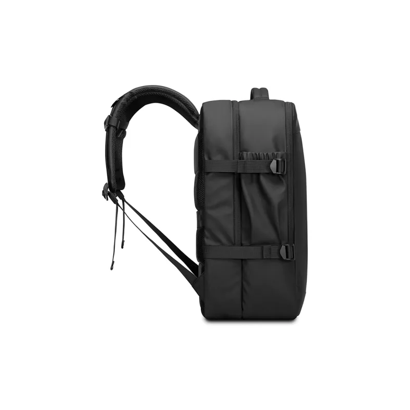 BANGE Oxford Laptop Backpack Large Size Men's Black-3