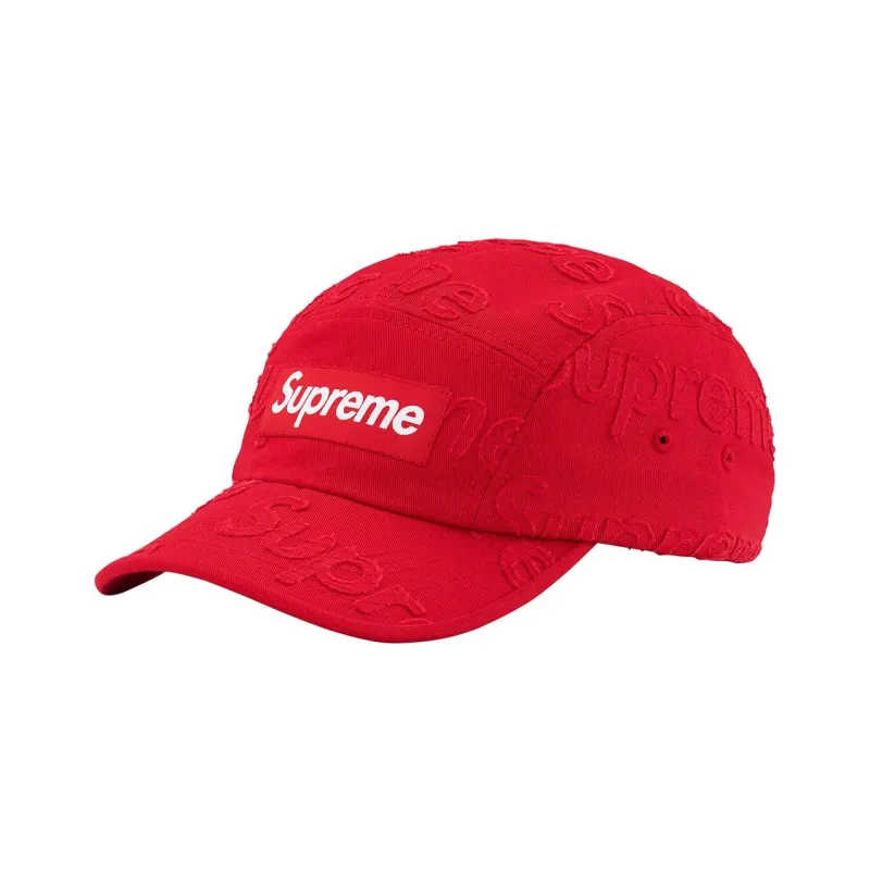 Supreme Lasered Twill Camp Cap-3